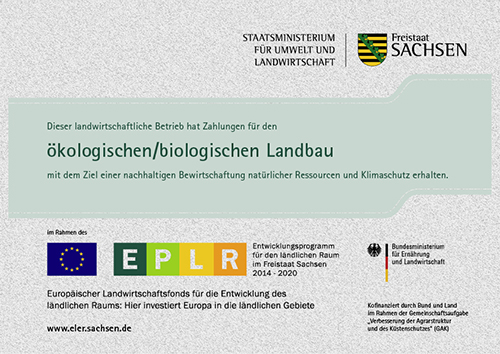 Zahlungen für den ökologischen Landbau erhalten